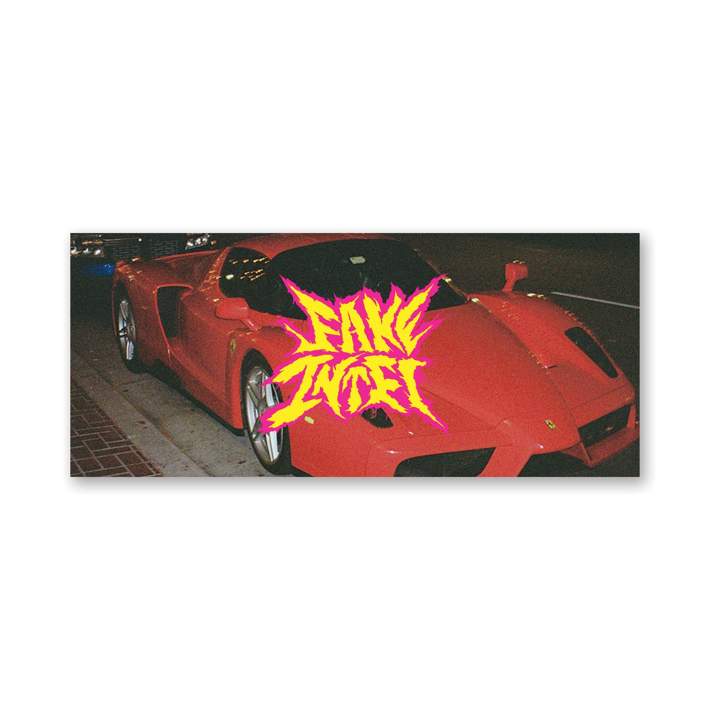 Fake Intel ENZO Sticker